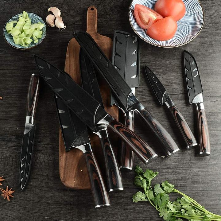 Immagine prodotto Kepeak Coltelli da chef in acciaio inox affilati (20 cm)