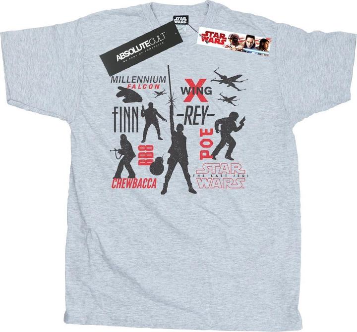 Produktbild Star Wars The Last Jedi Rebellion Silhouettes TShirt (L)