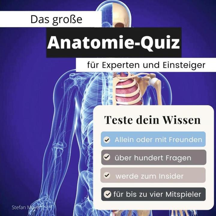 Actual product image Das grosse Anatomie-Quiz für Experten und Einsteiger