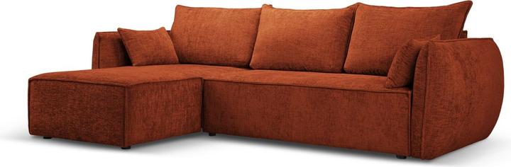 Actual product image Micadoni Left Corner Sofa With Bed Function And Box, "Kaelle", 4 Seats, 252x165x87Made in Europe (Corner sofa)