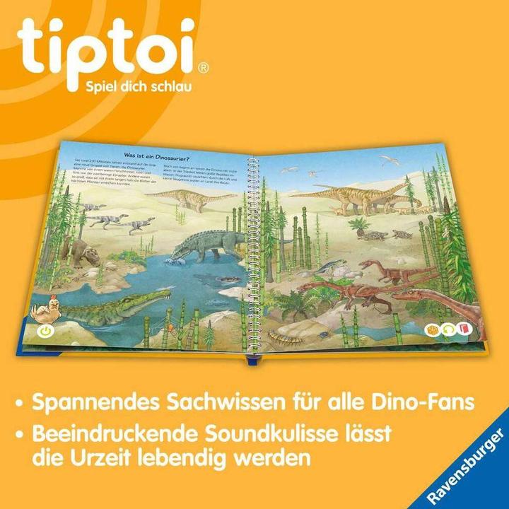 Actual product image tiptoi Wir entdecken die Dinosaurier (German, Inca Friesian, Stefan Richter, 2023)