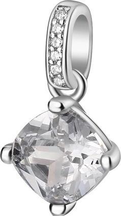 Actual product image Brosway Fancy Infinite White Clear Zircon Silver Pendant FIW26 (Silver)