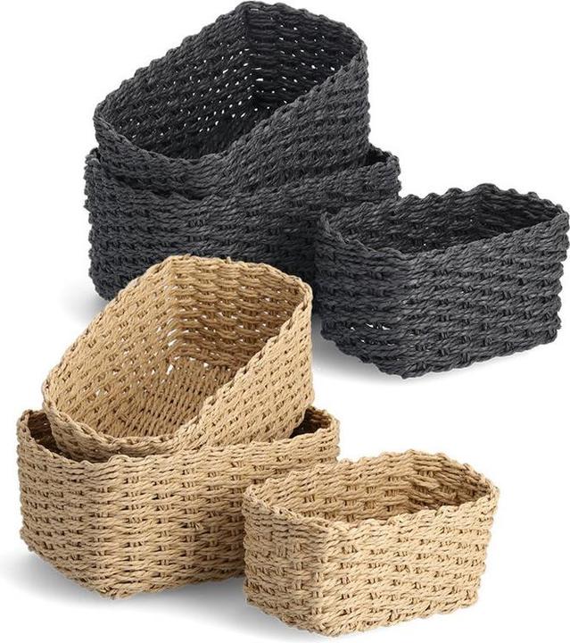 Image du produit Zeller Present Set de paniers de rangement (3 x, 24 x 18 x 13 cm)