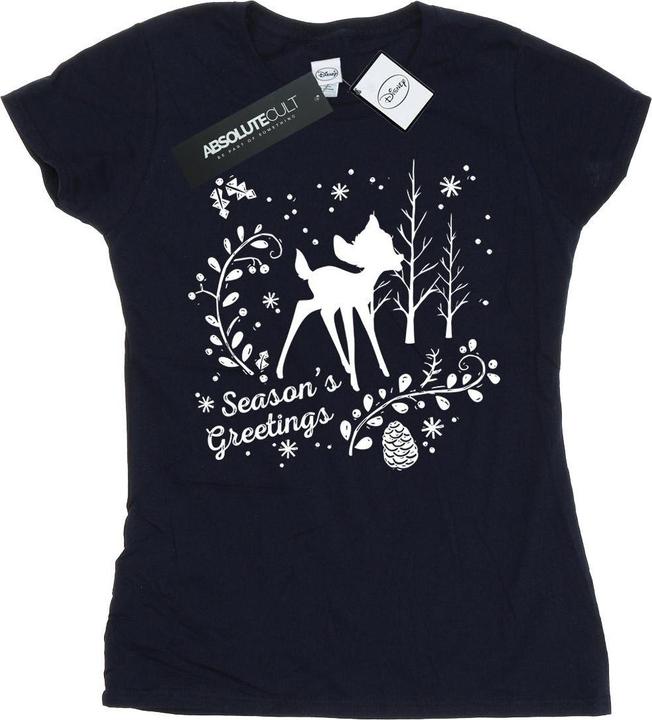 Disney Bambi Christmas Greetings TShirt (M)
