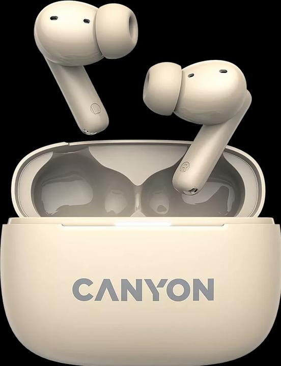 Produktbild Canyon TWS-10, On Go, 10 ANC, True Wireless Bluetooth in-ear headphones, charging station in (ANC, 2 h, Kabellos)