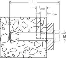 Produktbild Fischer Zykon-Innengewindeanker FZA 22x125 M12 I (10 Stk.)