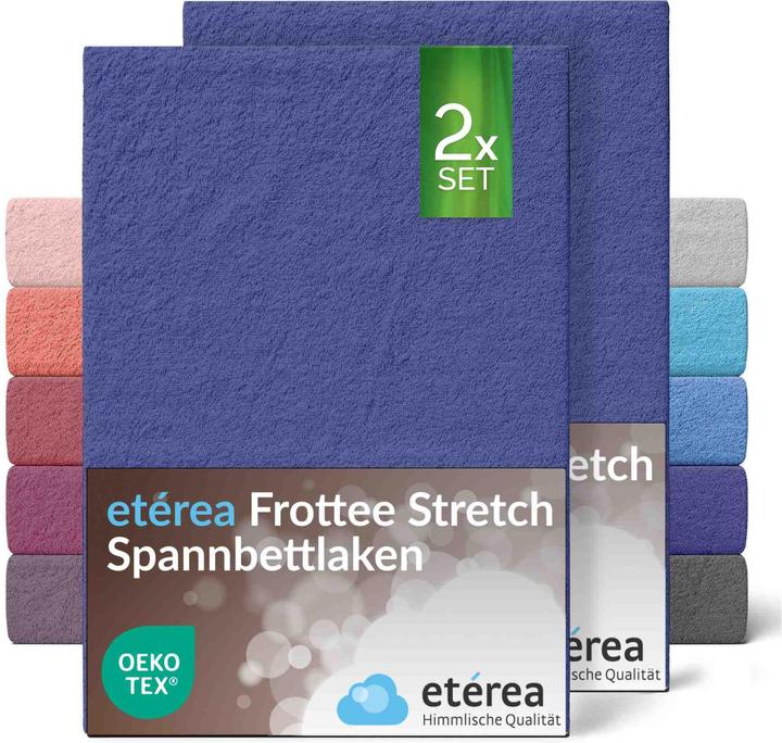 Actual product image Etérea Terry fitted sheet (60 x 120 - 70 x 140 cm)
