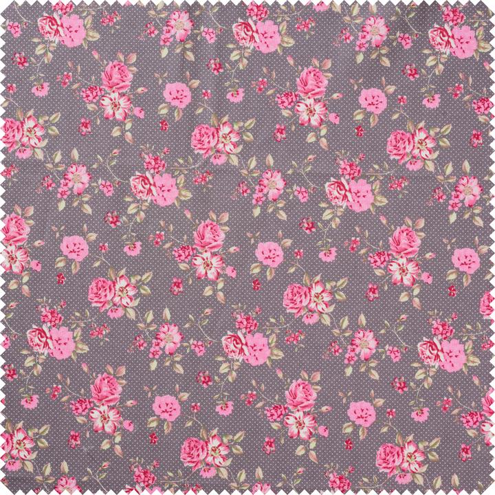 Immagine prodotto Westfalenstoffe Tessuto di cotone "Rosenborg" rosa/taupe, largo 150 cm, al metro