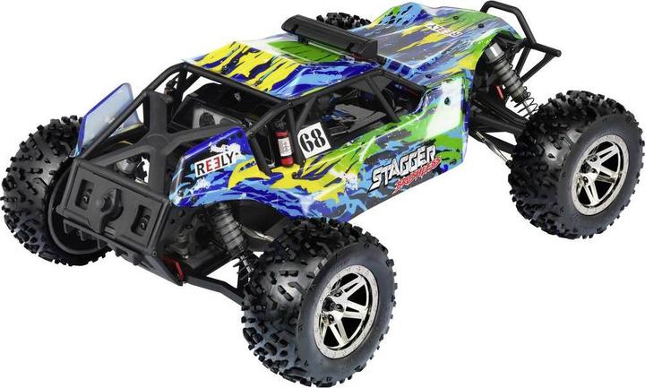 Image du produit Reely 110 Buggy électrique Stagger BL RTR Super Combo (RTR Prêt à fonctionner)