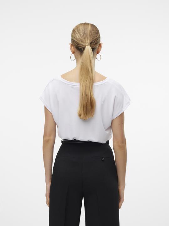 Produktbild Vero Moda V-Ausschnitt Oberteil mit kurzen Ärmeln (XL)