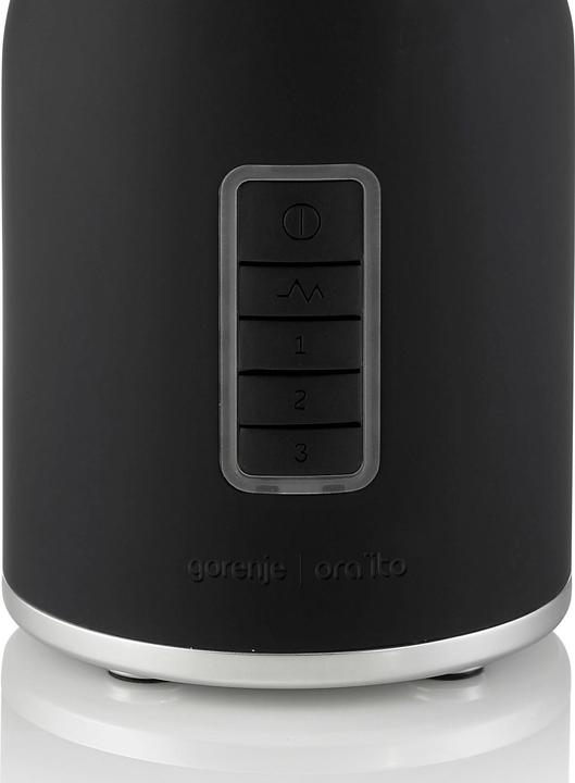 Produktbild Gorenje Blender B800ORAB Tabletop, 800 W, Jar material Plastic, Jar capacity 1.5 L, Ice crushing, Black (800 W)