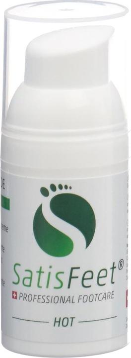 Produktbild Satisfeet Hot Creme (Fusscrème & Fussgel, 30 ml)