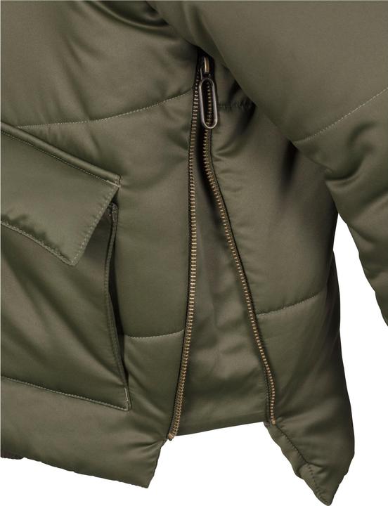 Actual product image Urban Classics Ladies Sherpa Hooded Jacket (L)
