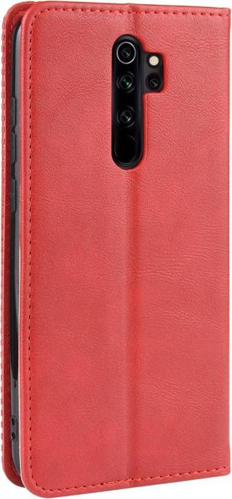 Produktbild Cover-Discount Xiaomi Redmi Note 8 Pro - Stand Flip Case Hülle rot