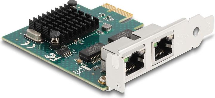 Immagine prodotto Delock Scheda PCI Express x1 a 2 x RJ45 Gigabit LAN BCM (PCI-E x1)
