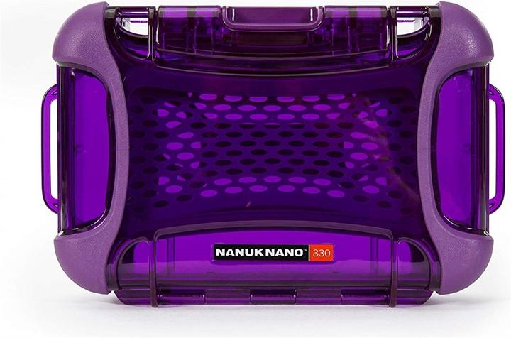 Immagine prodotto Nanuk Cover Protettiva Nano 330 - violetto (Borsa a tracolla per fotocamera, 4.04 l)