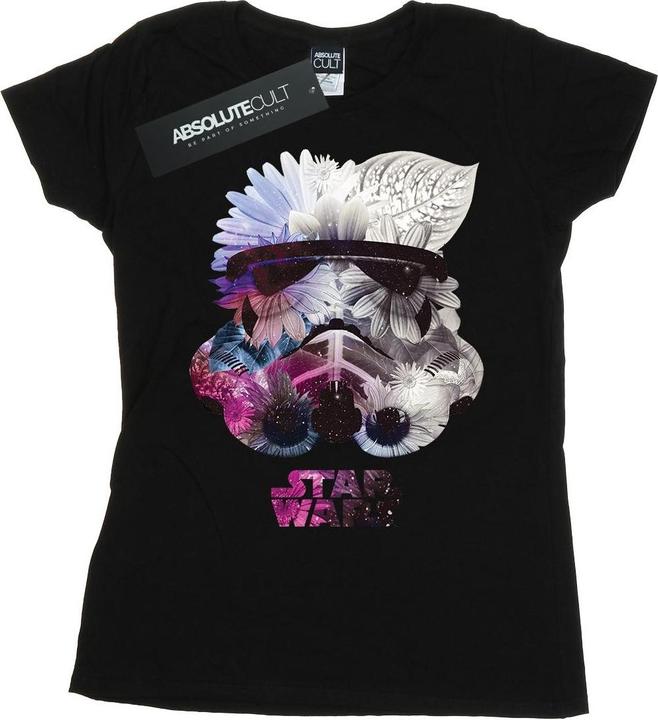 Star Wars Stormtrooper Floral Helmet TShirt
