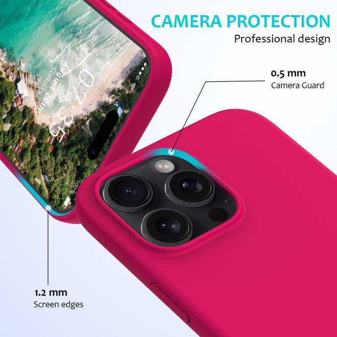 Actual product image MU Classic Liquid Silicone Series (Apple iPhone 16 Pro)