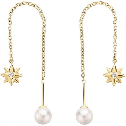 Produktbild Brosway - Charming Shell Chakra Pearl Chain Earrings BHKE185