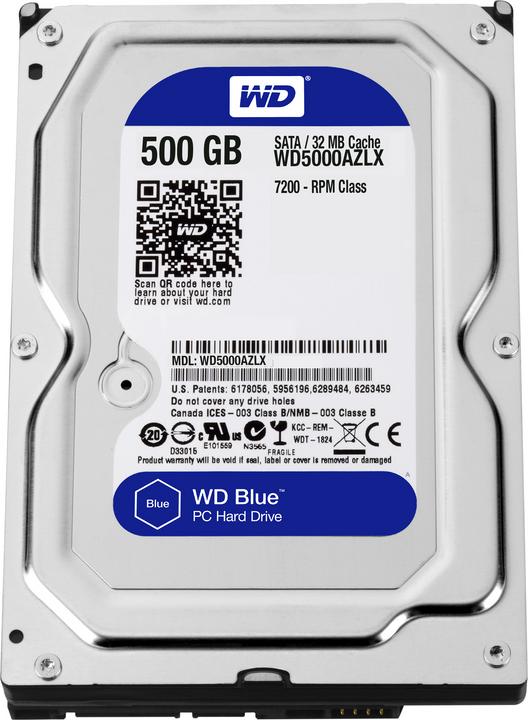 Immagine prodotto WD Blue (0.50 TB, 3.5", CMR)