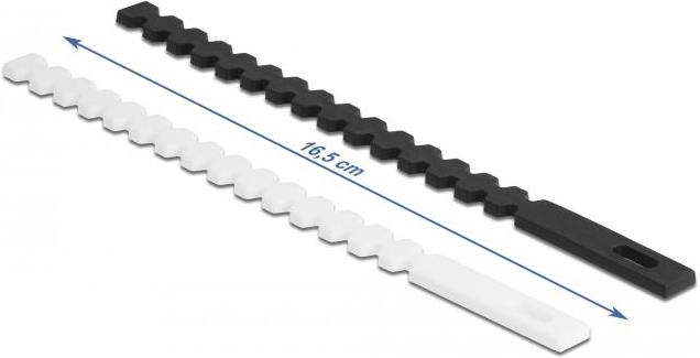 Immagine prodotto Delock Fascetta flessibile riutilizzabile 20 pezzi. (Fascette in plastica, 165 mm, 20 pz.)