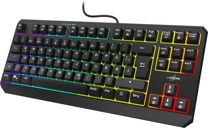 Produktbild Urage Gaming-Tastatur Exodus 220 TKL, Schwarz (DE, Kabelgebunden)