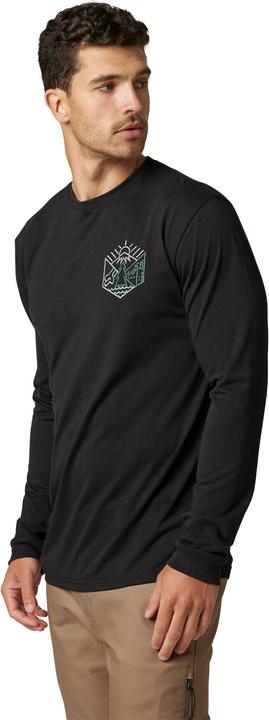 Actual product image Fox Tee 22 Caveaut Ls Tech Blk XL (XL)