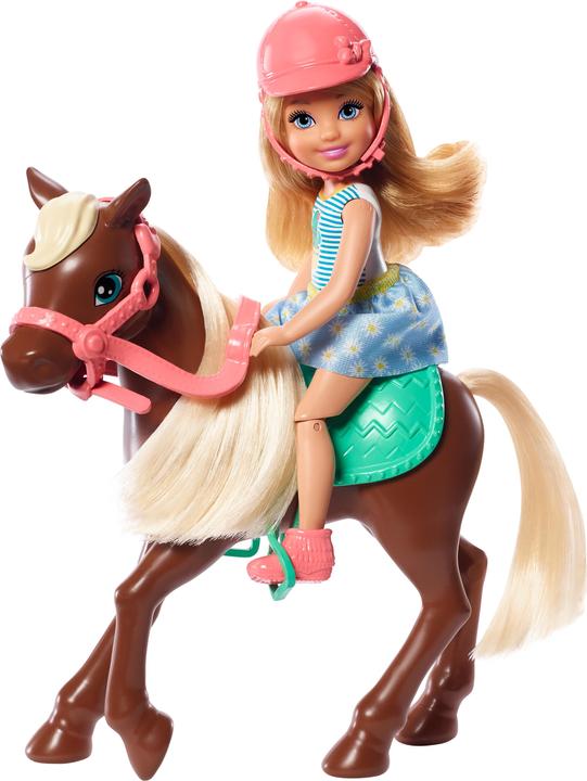 Actual product image Barbie Chelsea blonde with bangs