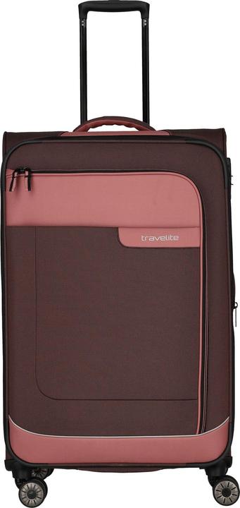 Image du produit Travelite Trolley + valise Viia 4w Trolley L (91 l, L (90 - 115l))