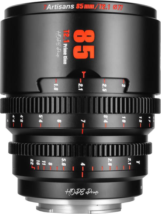 Produktbild 7artisans Festbrennweite 85mm T/2.1 – MFT, Objektivtyp: Tele