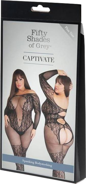 Image du produit Fifty Shades of Grey Captivate Bodystocking One Size Queen - Noir (L)