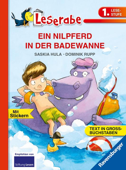Immagine prodotto Ravensburger Ein Nilpferd In Der Badewanne (Tedesco, Dominik Rupp, Saskia Hula, 2018)