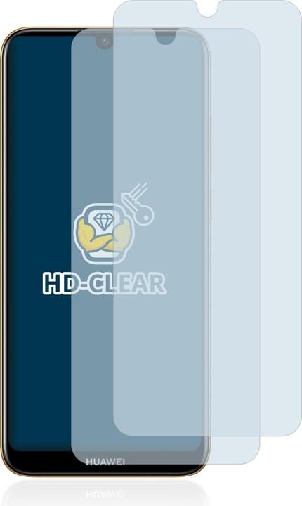 Produktbild BROTECT Schutzfolie Displayschutz Klar (2 Stück, Huawei Y6 (2019))