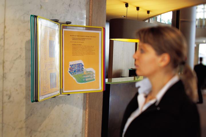 Image du produit Tarifold Système de panneaux d'affichage mural