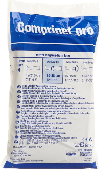 Image du produit BSN Thrombo A-G Grösse 4 lang weiss