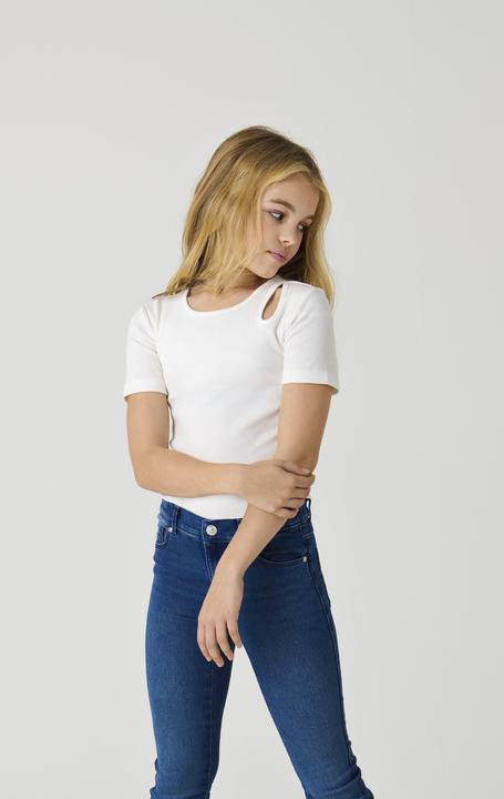 Immagine prodotto Only T-shirt aderente con scollo rotondo (146)
