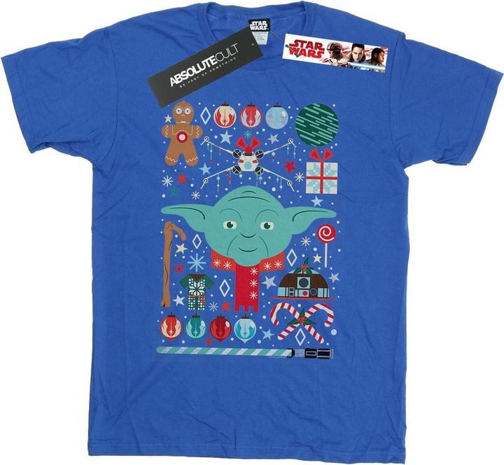 Image du produit Star Wars - T-shirt YODA CHRISTMAS - Homme (XL)