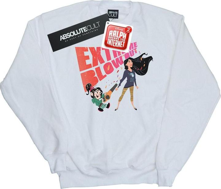 Produktbild Disney Wreck It Ralph Pocahontas And Vanellope Sweatshirt Jungen (152, 158)