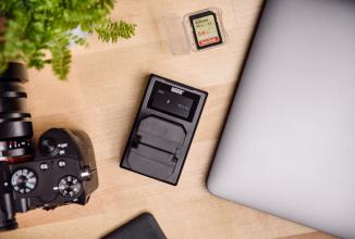 Productafbeelding Newell Cameralader FDL-USB-C Tweekanaals lader voor EN-EL15 batterijen (Lader)