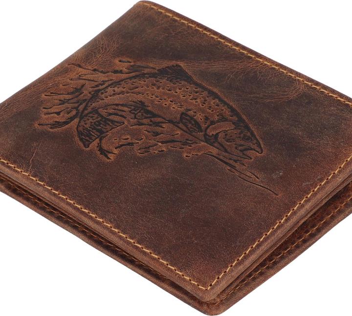 Actual product image Greenburry Vintage star sign wallet leather 12 cm