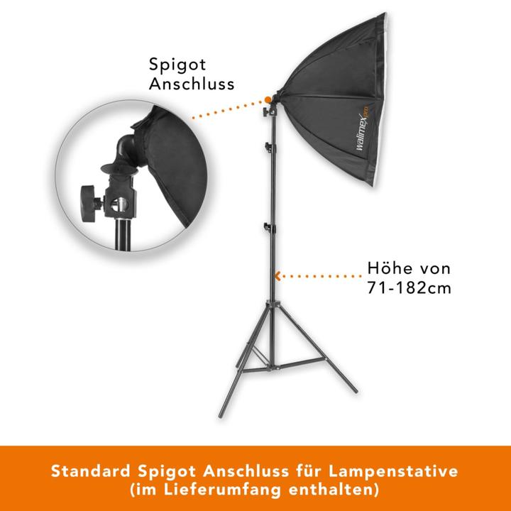 Actual product image Walimex pro LED 60W Octagon (Umbrella reflector, 65 cm)