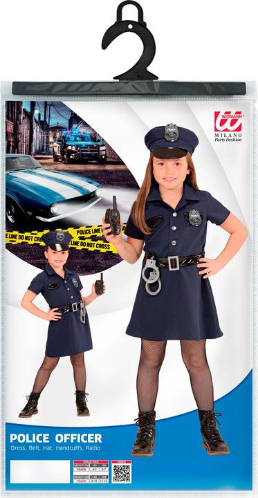 Actual product image Widmann Policewoman (140)