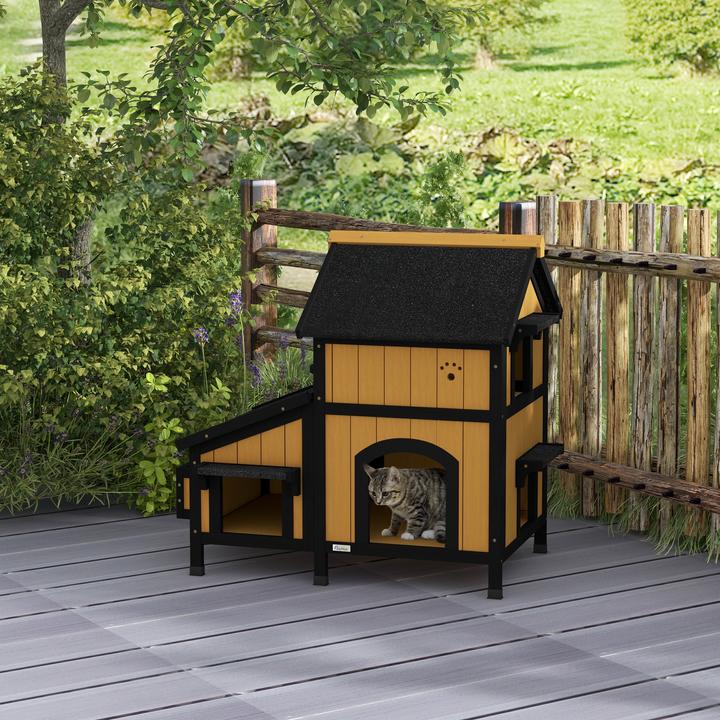 Produktbild PawHut Katzenhaus (Katze)