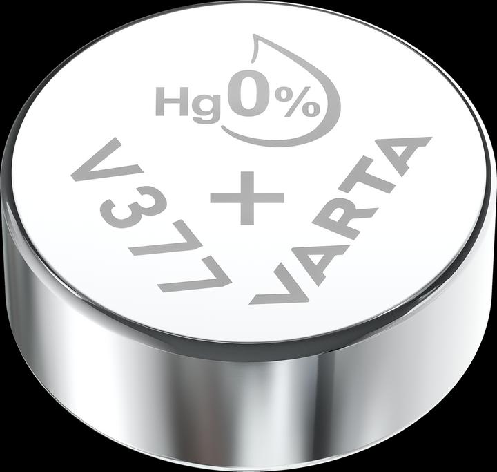 Actual product image Varta V377 / SR626SW - 10 button cells (10 pcs., SR66, AG4, 21 mAh)