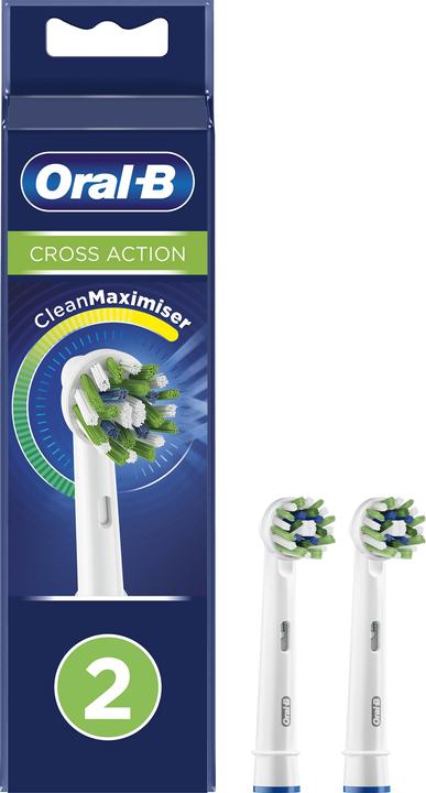 Produktbild Oral-B CrossAction 80338434 Elektrischer Zahnbürstenkopf (e) (2 x)