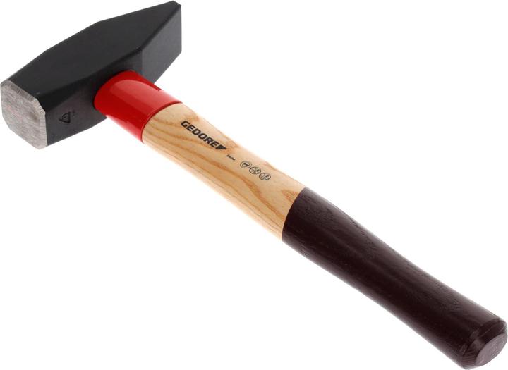 Image du produit Gedore 600 E-2000 Marteau de serrurier ROTBAND-PLUS avec manche en frêne, 2 kg (2491 g)