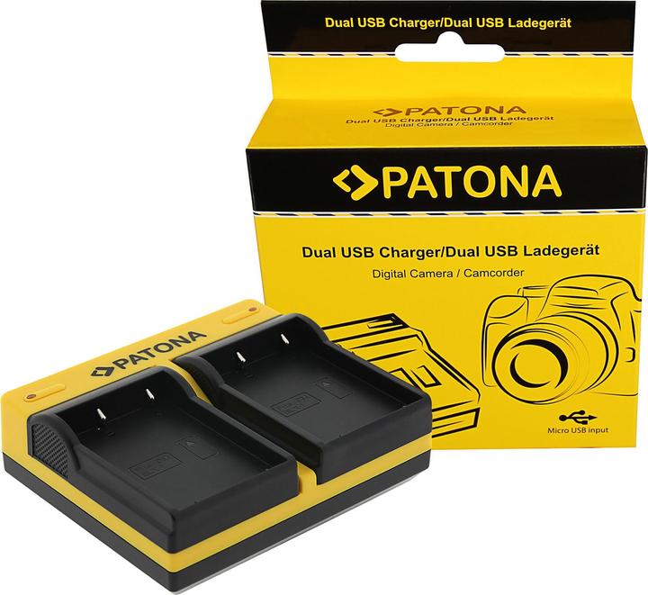 Actual product image Patona Dual Charger for Olympus OM-1 BLX-1 (Charger)