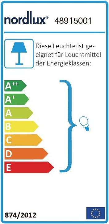 Label énergétique Nordlux Milford (E27)