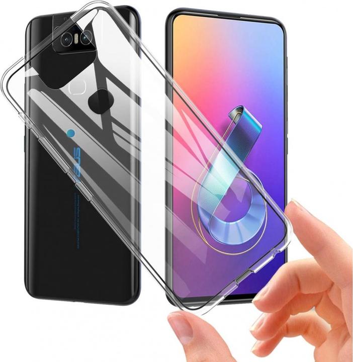 Actual product image Screenguard Asus ZenFone 6 Flexible TPU Clear Case (Asus Zenfone 6)