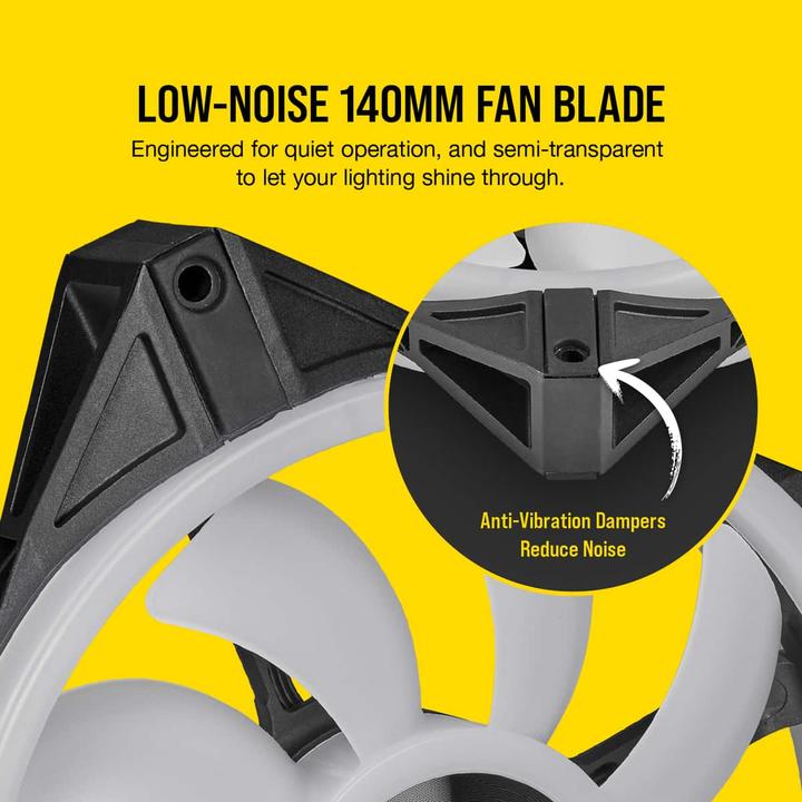 Immagine prodotto Corsair iCUE QL140 RGB (140 mm, 1 x)